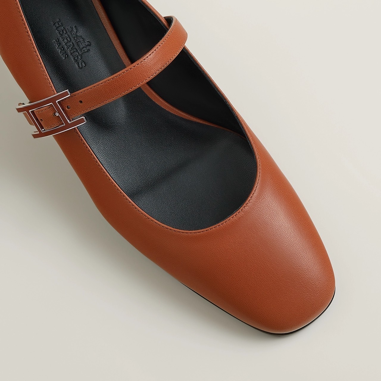 送料込み【HERMES】ジェーン《Jane》バレエ フラットシューズ