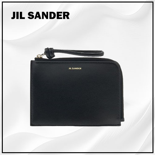 ★【Jil Sander】ロゴ ジッパー コイン 及び カード財布★