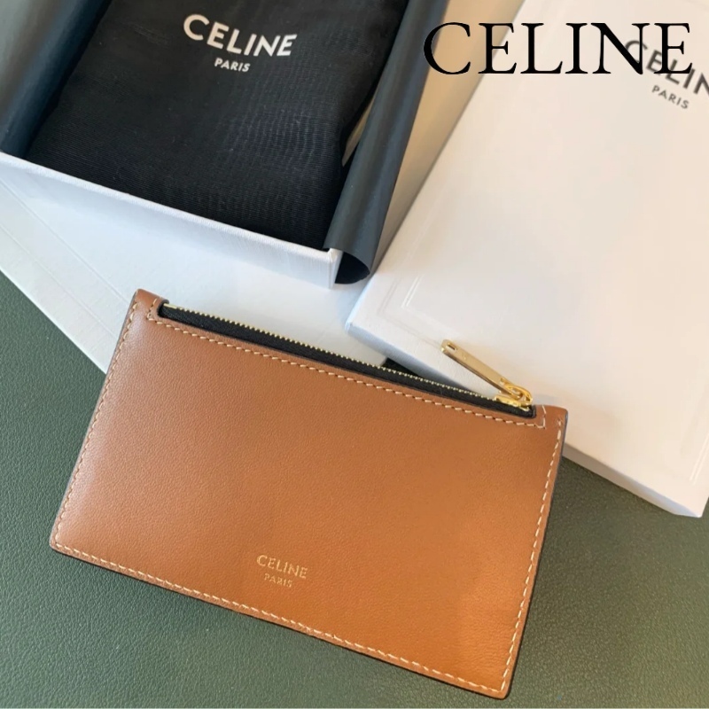 CELINE セリーヌ トリオンフキャンバス ジップカードホルダー