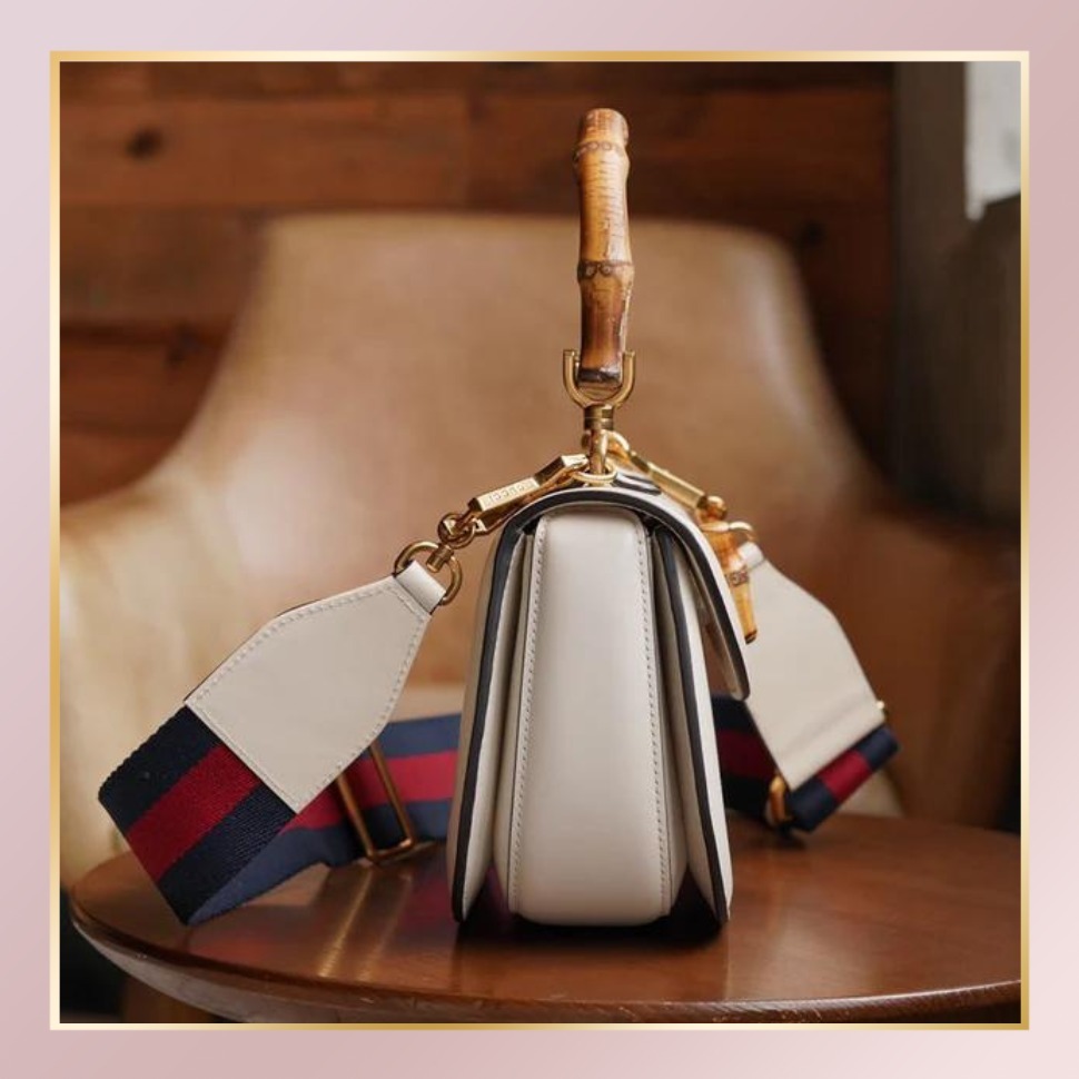 すぐ届く！GUCCI バンブー 1947 ミニ トップハンドルバッグ