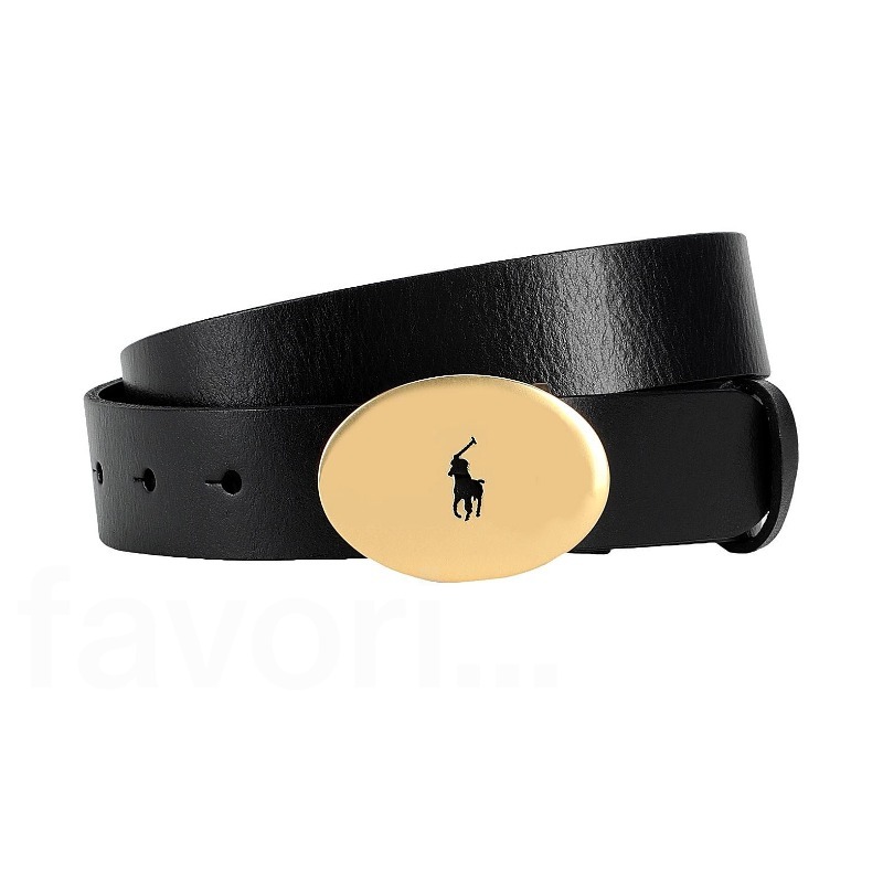 POLO RALPH LAUREN POLO ID オーバルバックル ベルト