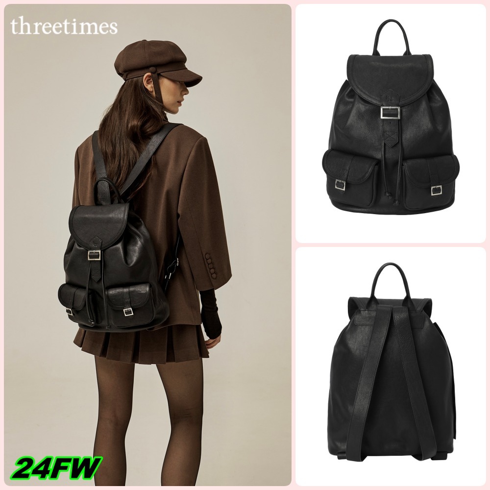 【threetimes】24FW Meave backpack