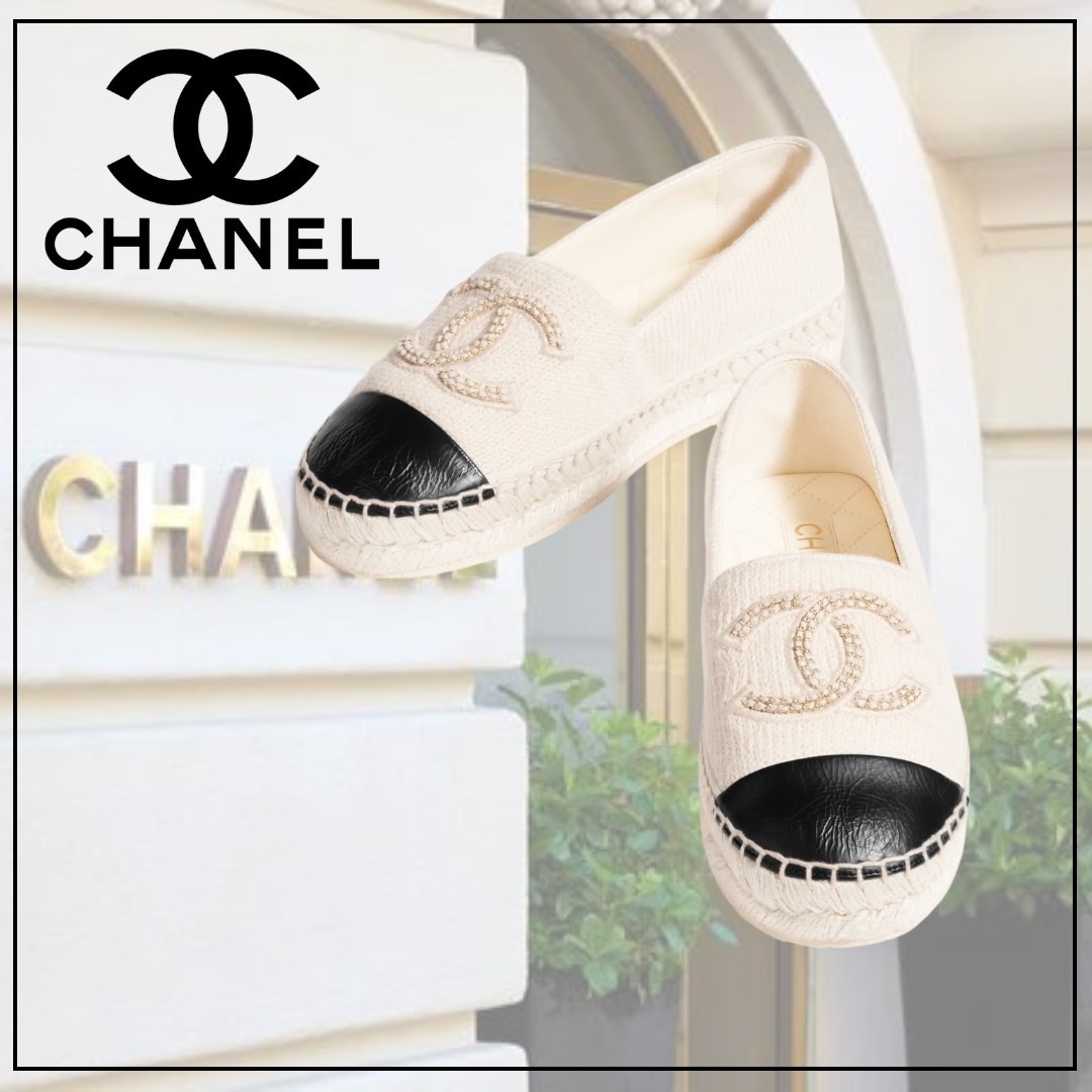 【CHANEL】 カジュアルで上品な♢ エスパドリーユ