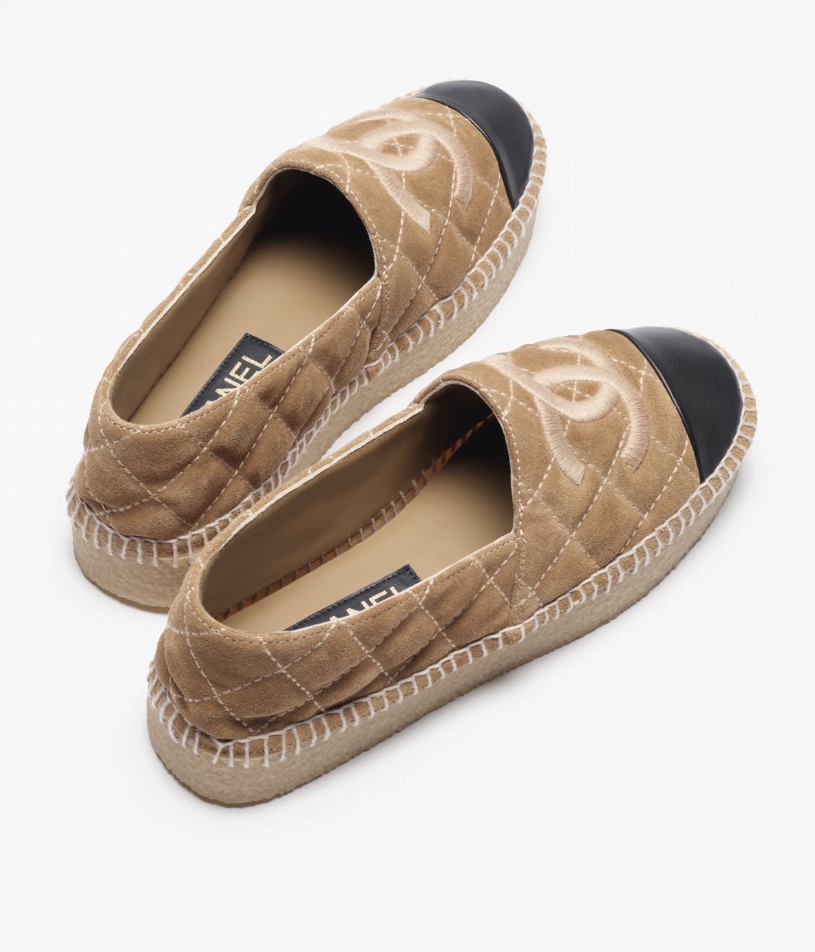 【CHANEL】《24K》スエード素材で秋冬先取り♪ エスパドリーユ