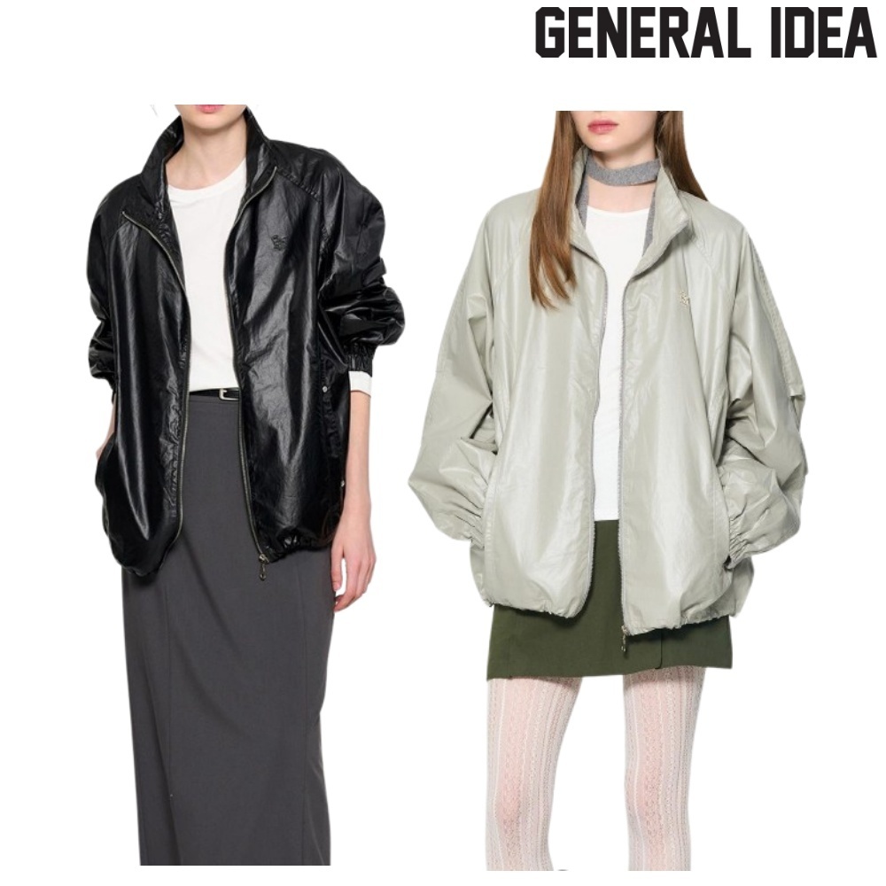 【GENERAL IDEA】WOMAN Glossy Coating Jumper★送料・関税込