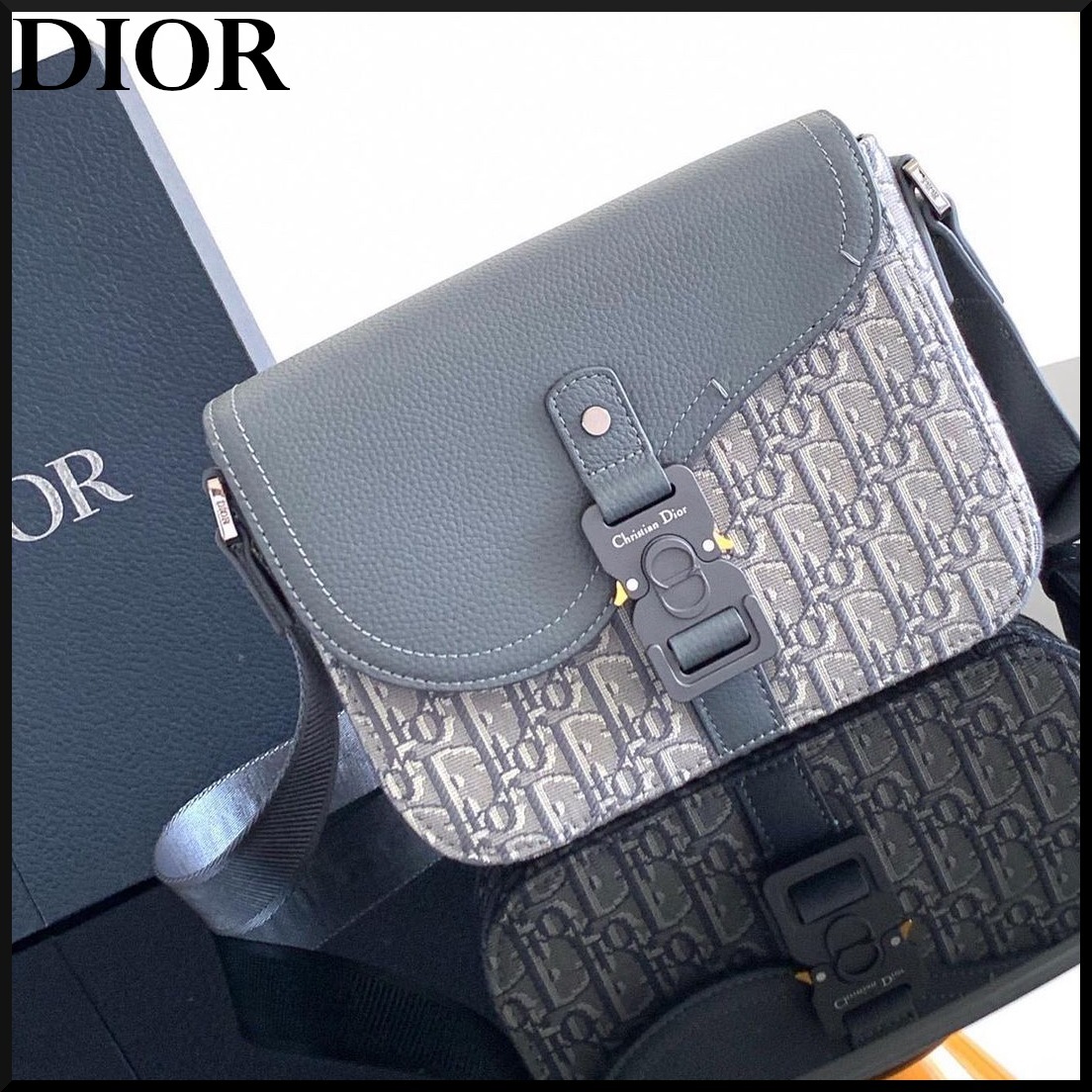 人気☆DIOR Saddle フラップ付きメッセンジャーバッグ スモール