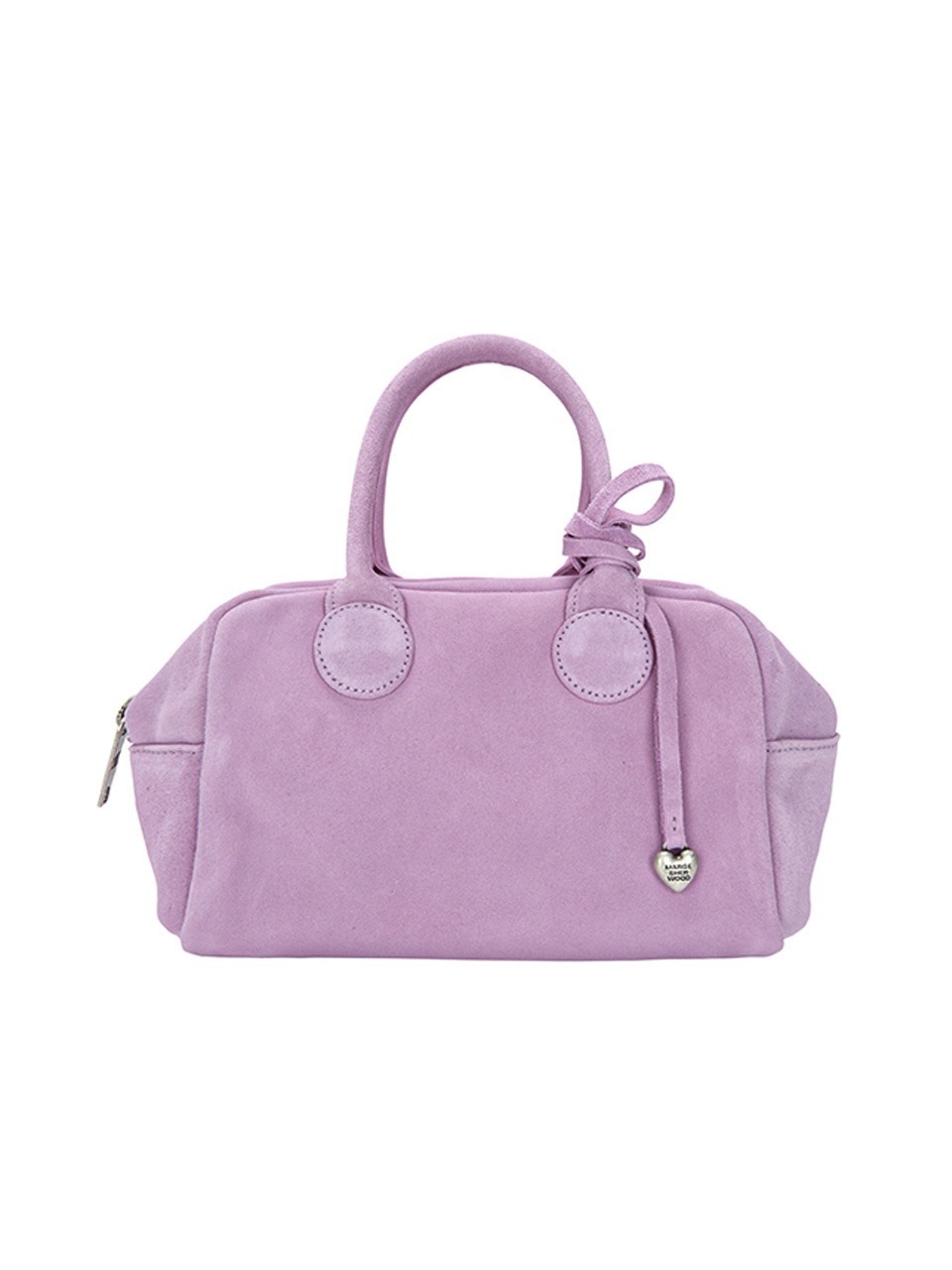 トートバッグ [Margesherwood] / SOFT BOWLING BAG / lavender pink suede