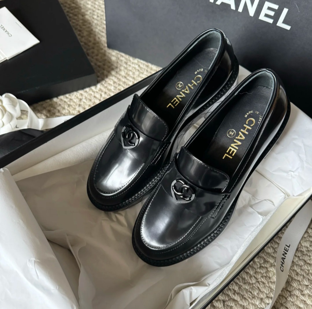 *大人可愛い*【CHANEL】カラフル パステル ローファー パステルカラーが可愛い♡【CHANEL】シャネル ローファー Ω