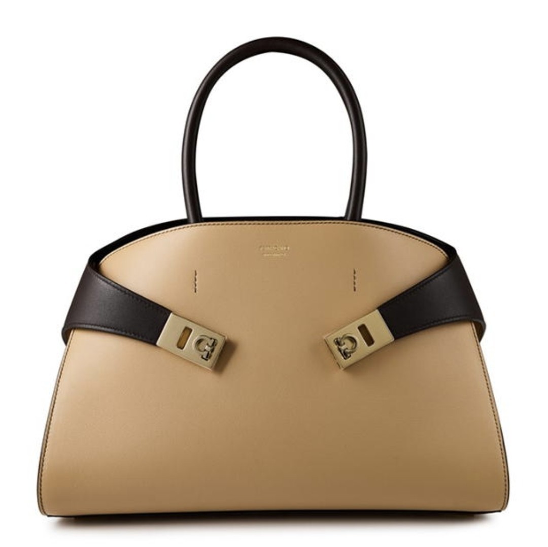 【FERRAGAMO】BIG Sale★Hug  ハンドバッグ Small