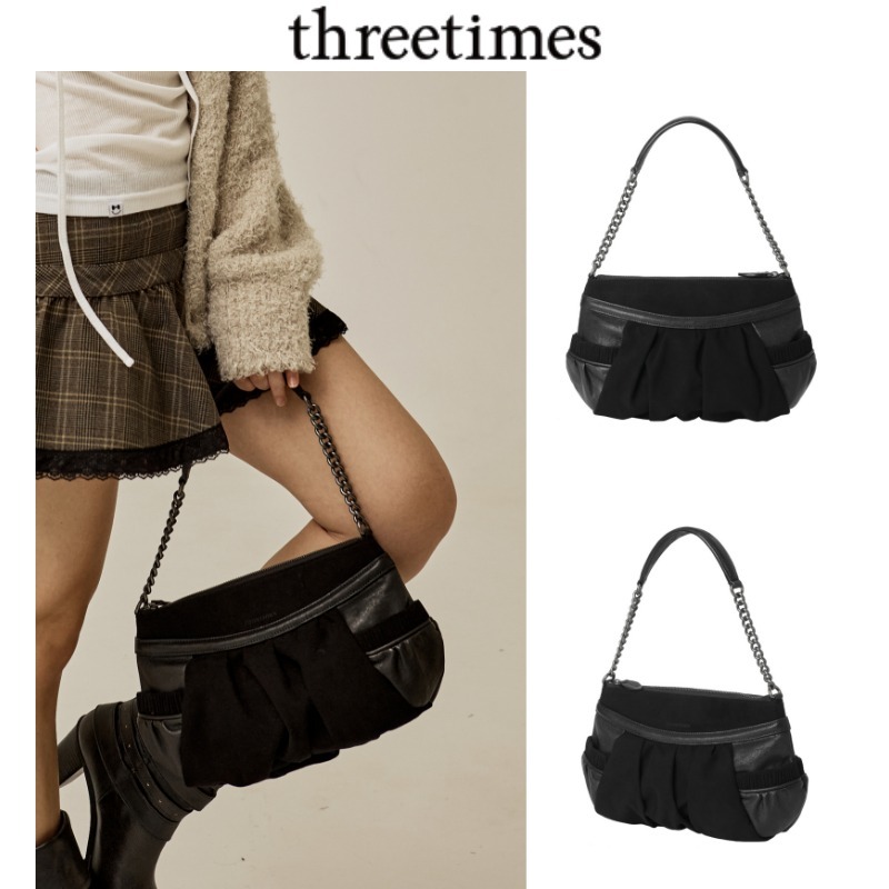 【threetimes】24fw Meave bag