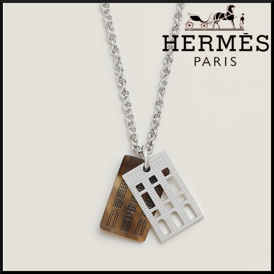 HERMES ネックレス ヴァンキャトル・フォーブル