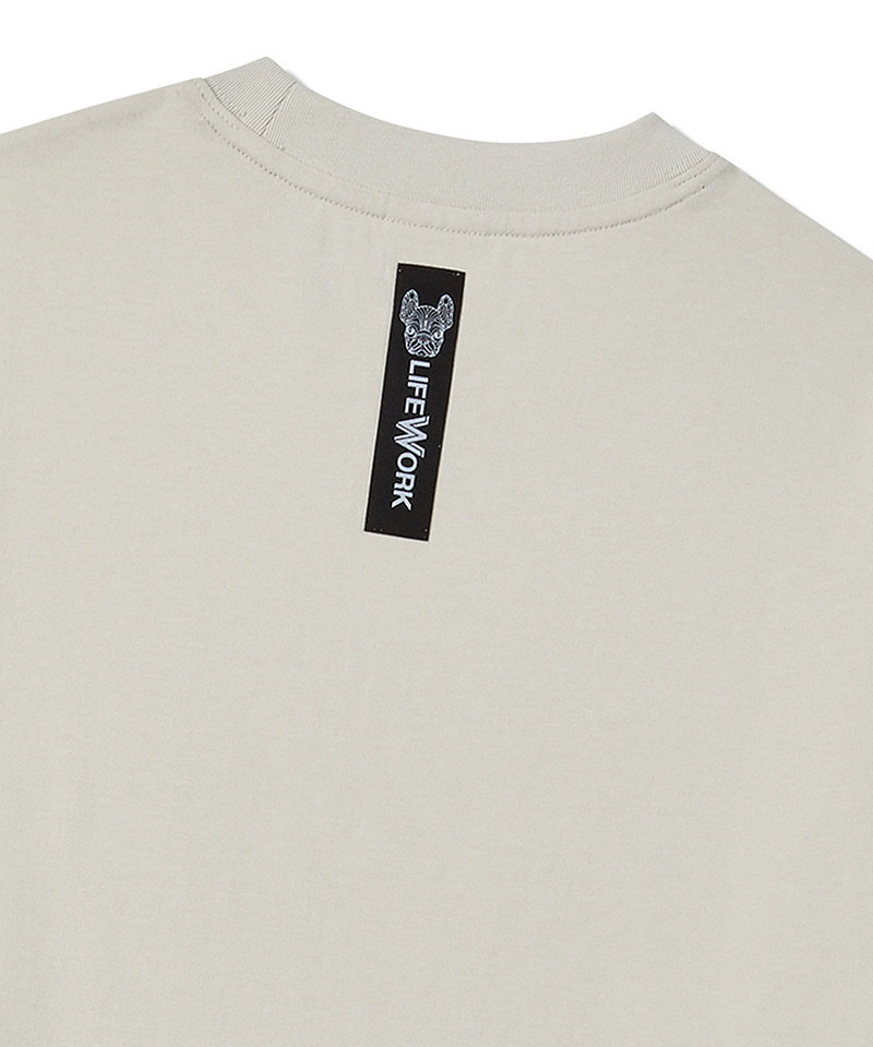 【韓国 Life Work】ゼブラロゴ長袖Tシャツ LW243TL360 韓国 Life Work】ゼブラロゴ長袖Tシャツ LW243TL360 (Life Work