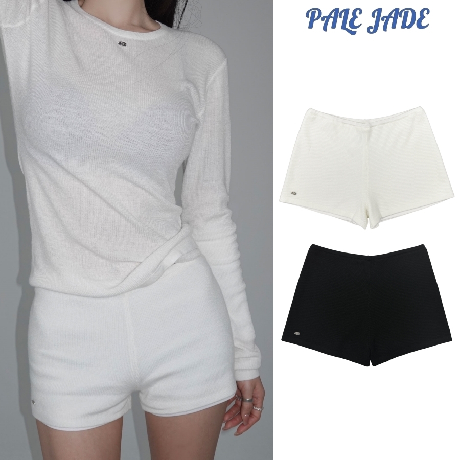 PALE JADE☆See-Through Knit 2pc - Pants