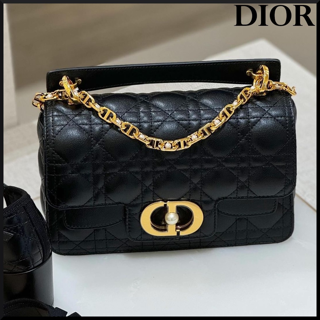 【安心の国内配送】Dior Jolie トップハンドルバッグ スモール