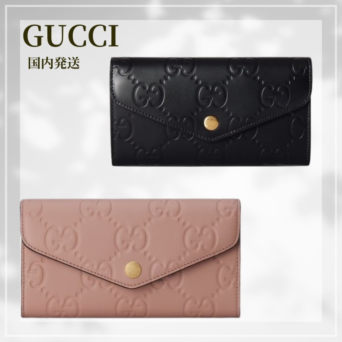 国内発送☆すぐにお届け GUCCI GG コンチネンタルウォレット