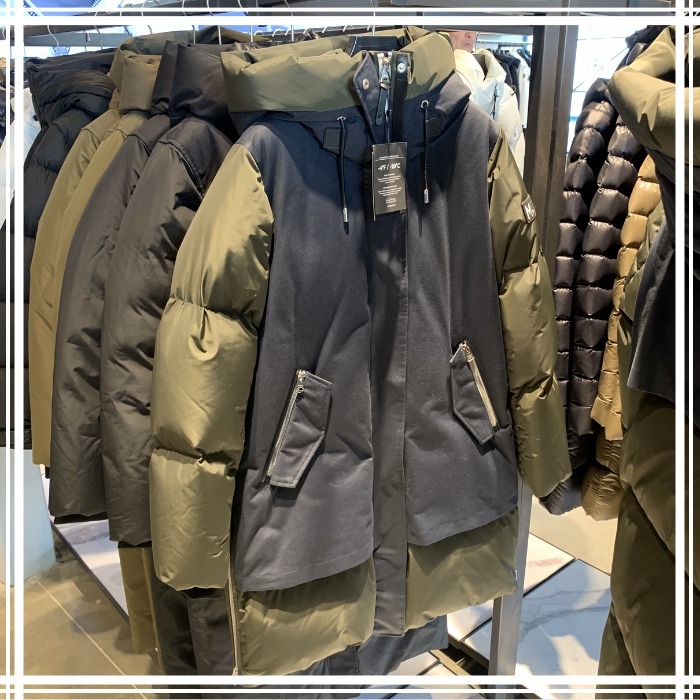 Mackage ダウンジャケット バイカラー 撥水 機能性 カジュアル