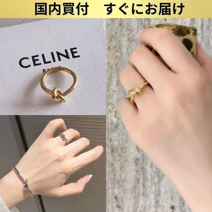 今話題のアイテムを すぐ届く◇セリーヌ◇ノット (CELINE シルバー ゴールド リング アクセサリー