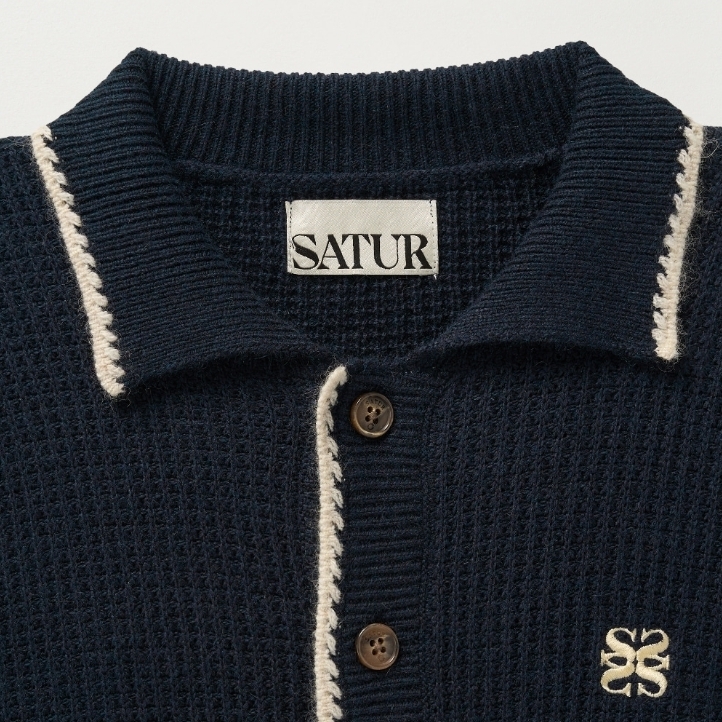 ★SATUR★ W Bluff Raccoon Collar Knit Cardigan Navy MUSINSA公式 | SATUR (W) Bluff Raccoon Collar Knit Cardigan Navy