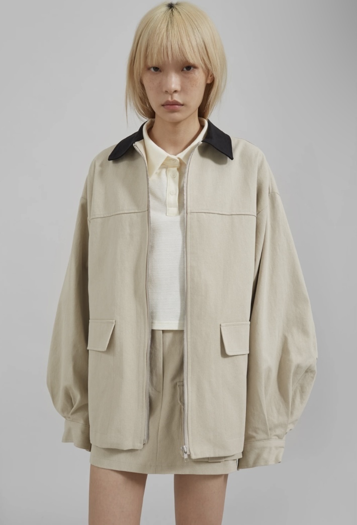 SALEで更にお買得 百々千晴さん愛用◇The 送料込 ユーティリティーJK Shop Frankie ジャケット・アウター