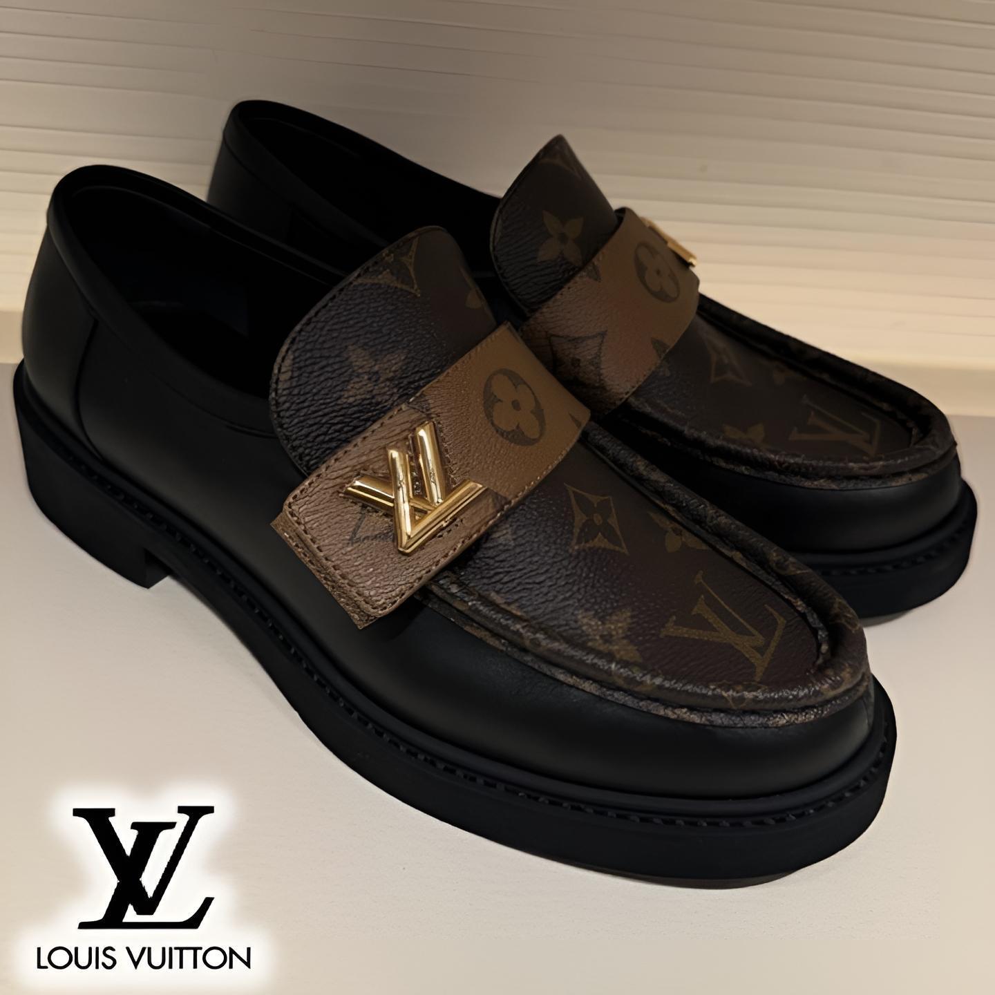 モノグラムがお洒落♪【Louis Vuitton】アカデミー ローファー