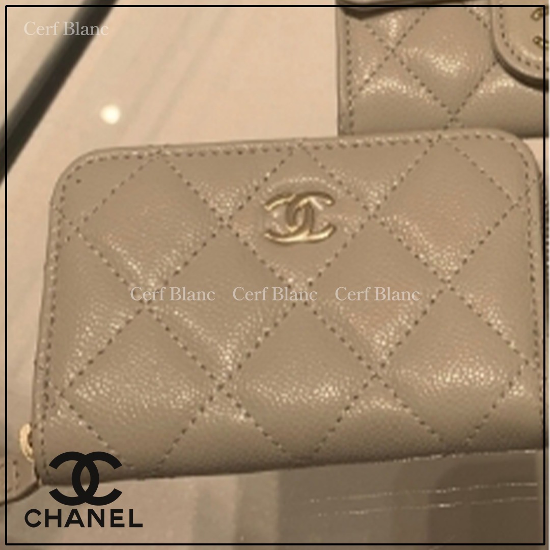 限定カラー【CHANEL】クラシックコインジップパース