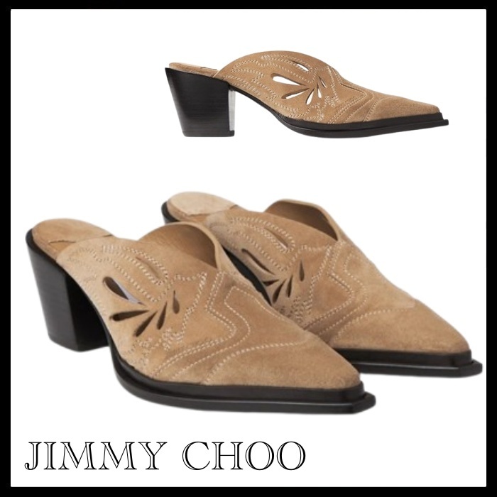 JIMMY CHOO Cece Mule II 60 スエードミュール