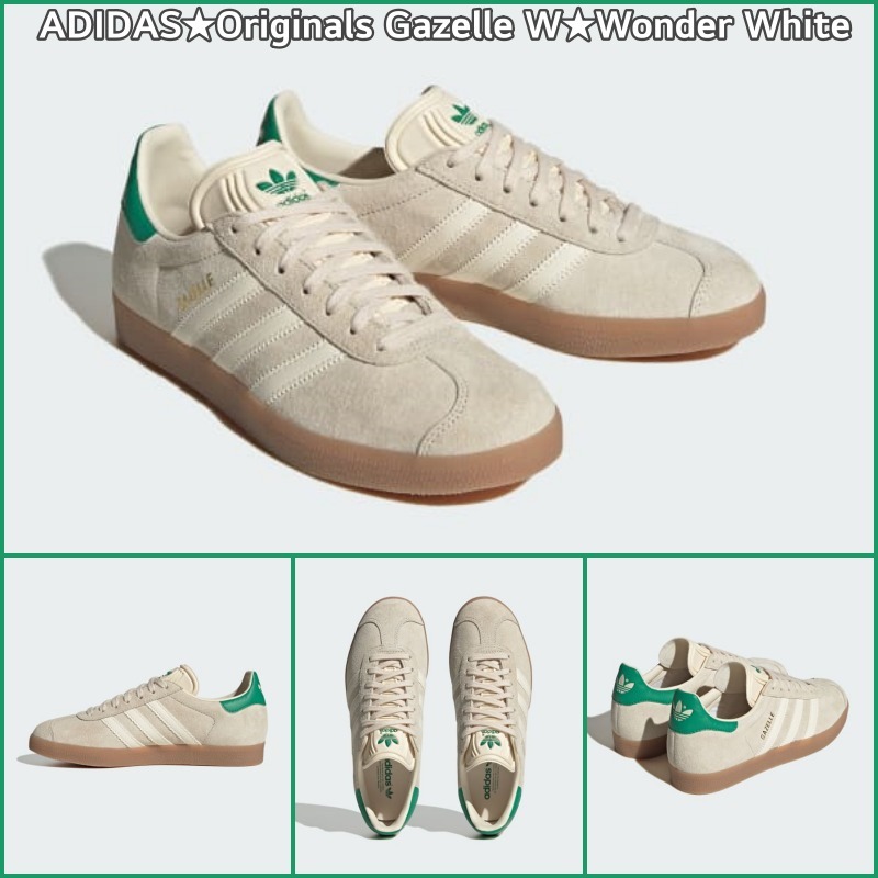 [ADIDAS]★人気中 Originals Gazelle W★Wonder White
