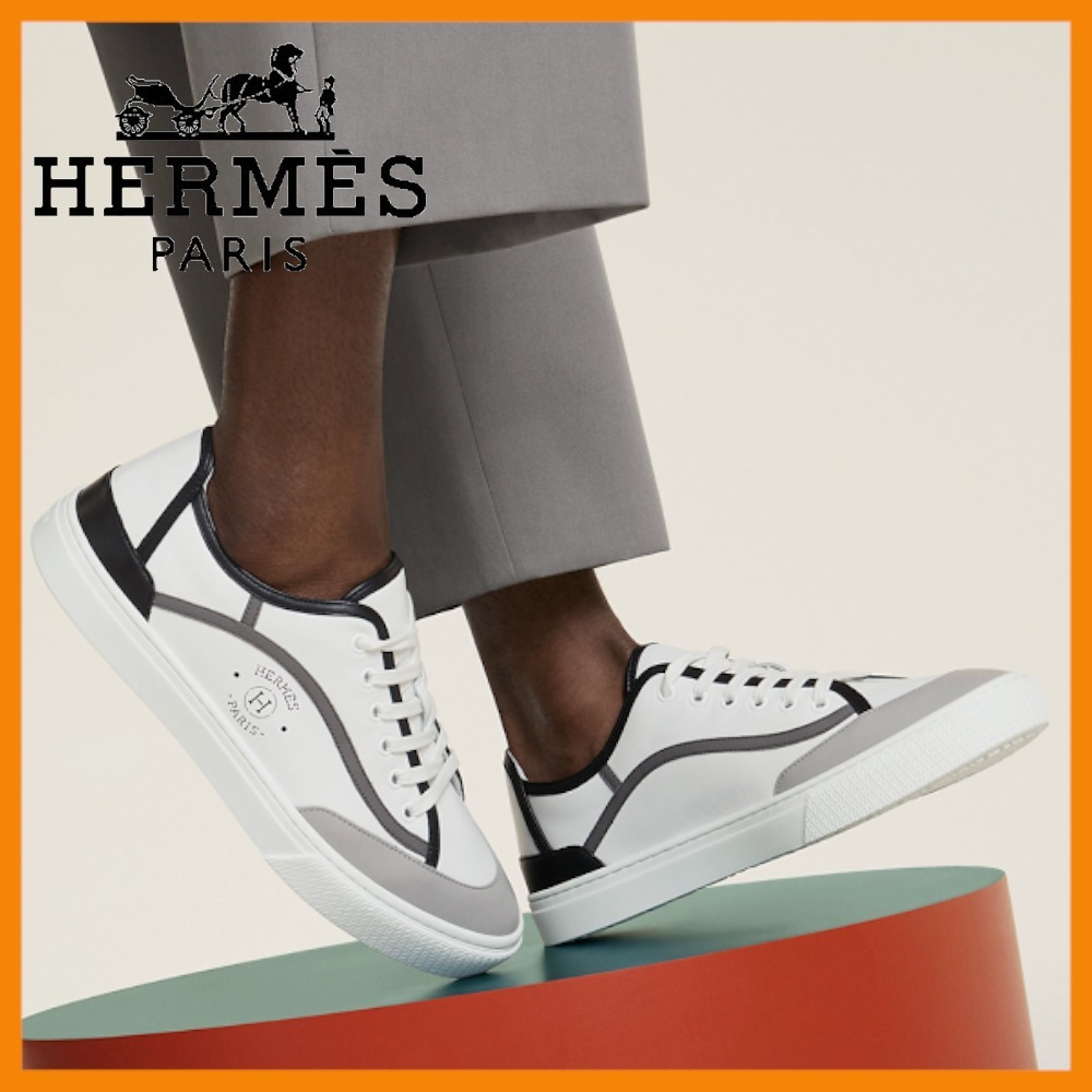 【現代的なルックを完成させる一足♪】HERMES スニーカー