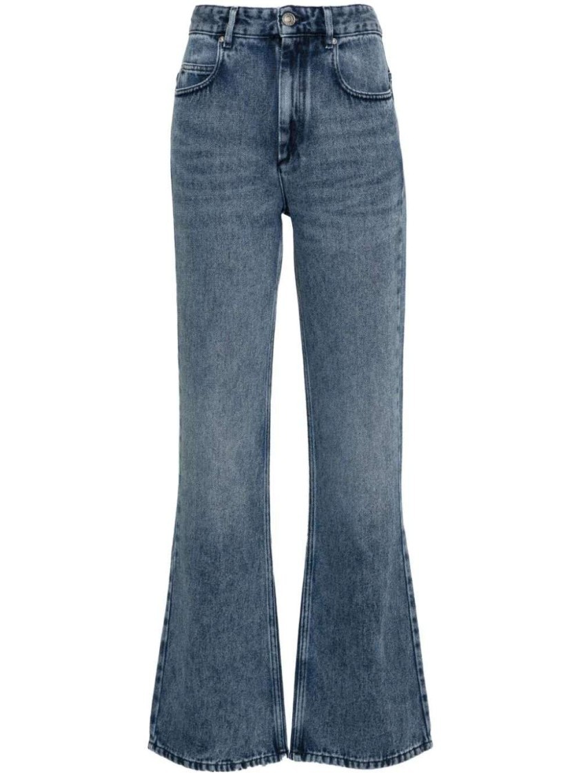 パンツ Isabel Marant Belvira High-Rise Bootcut Denim Jeans