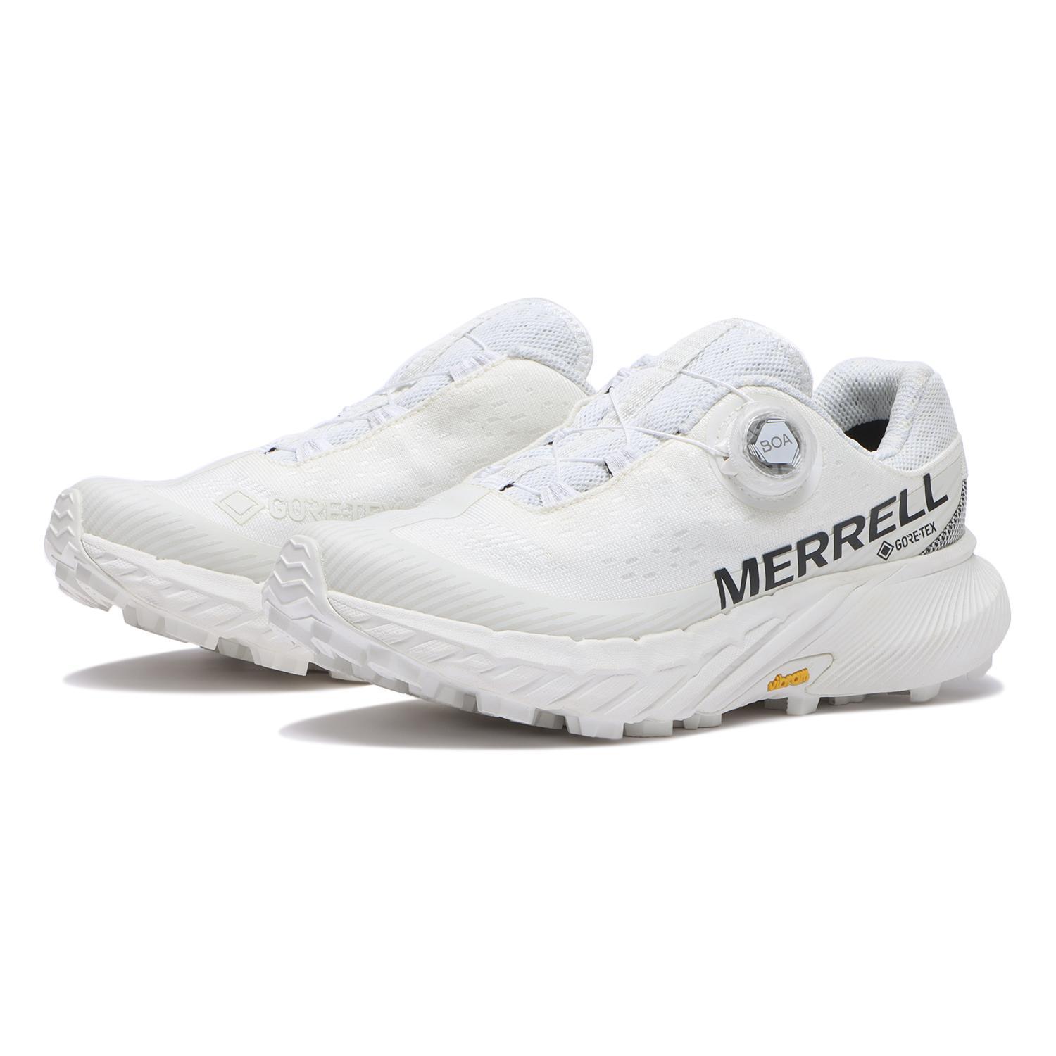 国内配送 MERRELL W AGILITY PEAK 5 BOA GORE-TEX WHITE