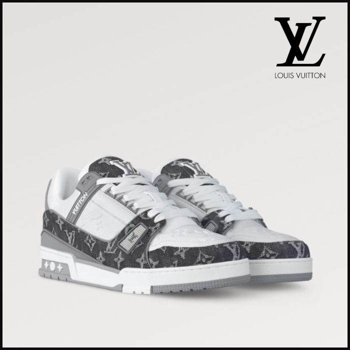 ◆雰囲気◎【 Louis Vuitton 】LVトレイナー・ライン スニーカー