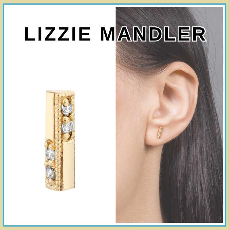 【 Lizzie Mandler】ナイフエッジスタッド