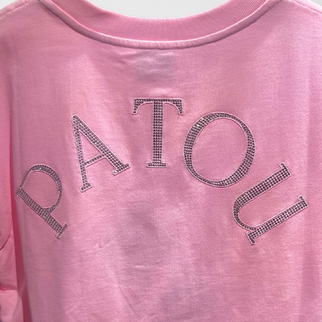 Patou | オーガニックコットン ディテール パトゥ クロップドTシャツ