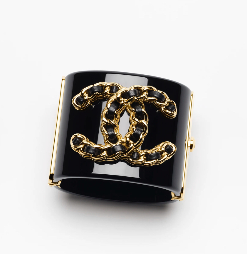《24K》クールにキマる☆【CHANEL】バングル レザー CCマーク