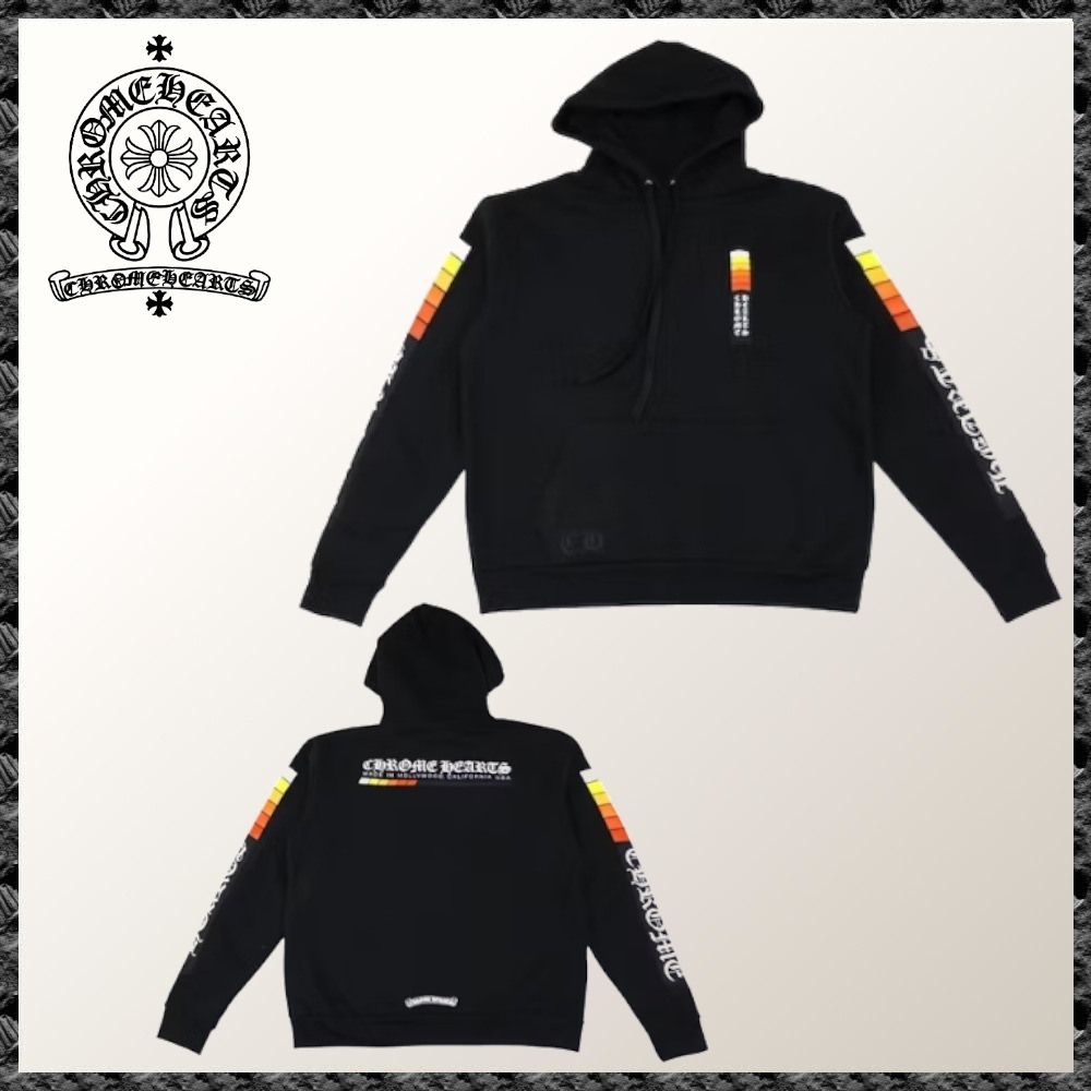 入手困難◆送料込【CHROME HEARTS】ブースト パーカー ブラック