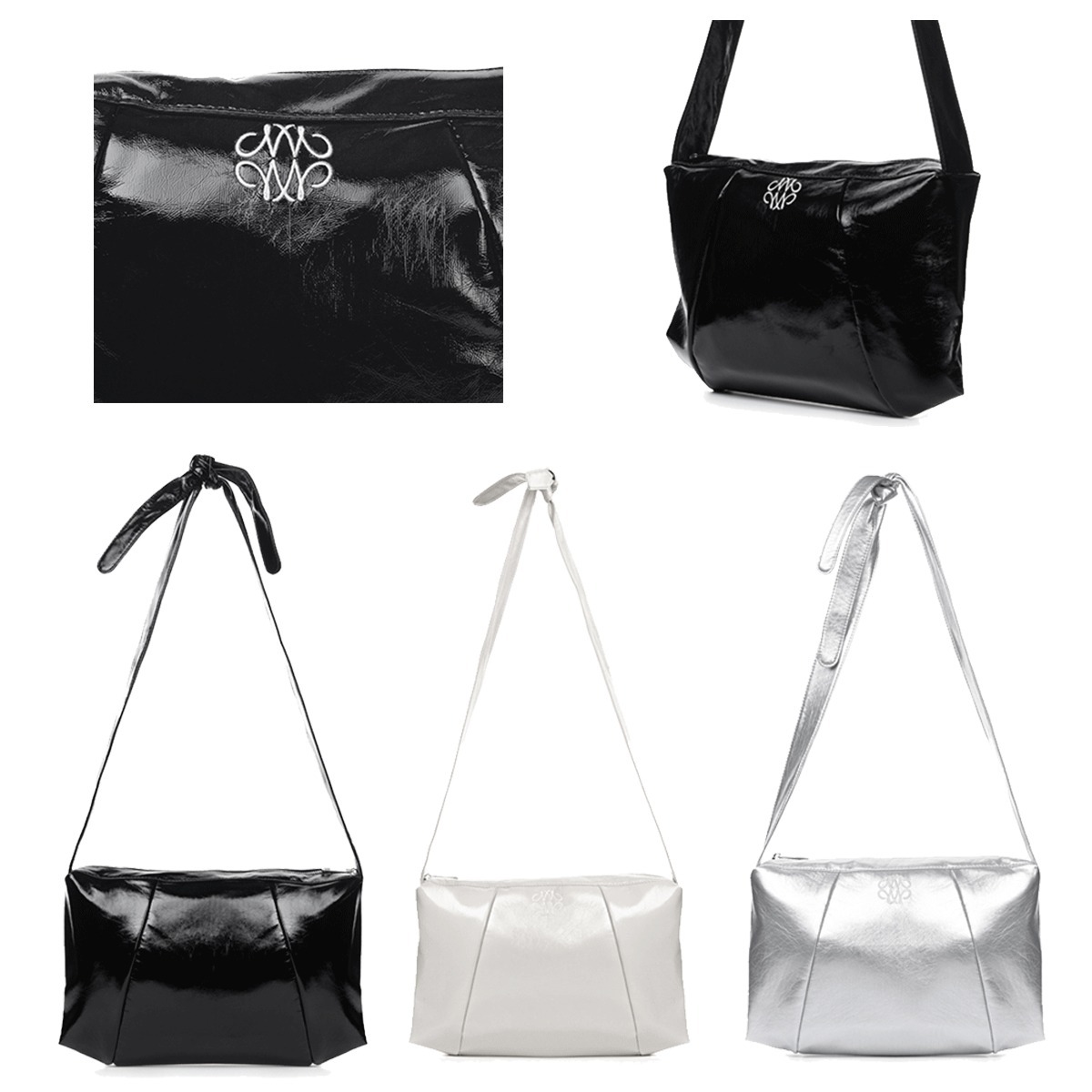 ショルダーバッグ・ポシェット NICK&NICOLE NICOLE GLOSSY SQUARE SHOULDER BAG 4BNY201
