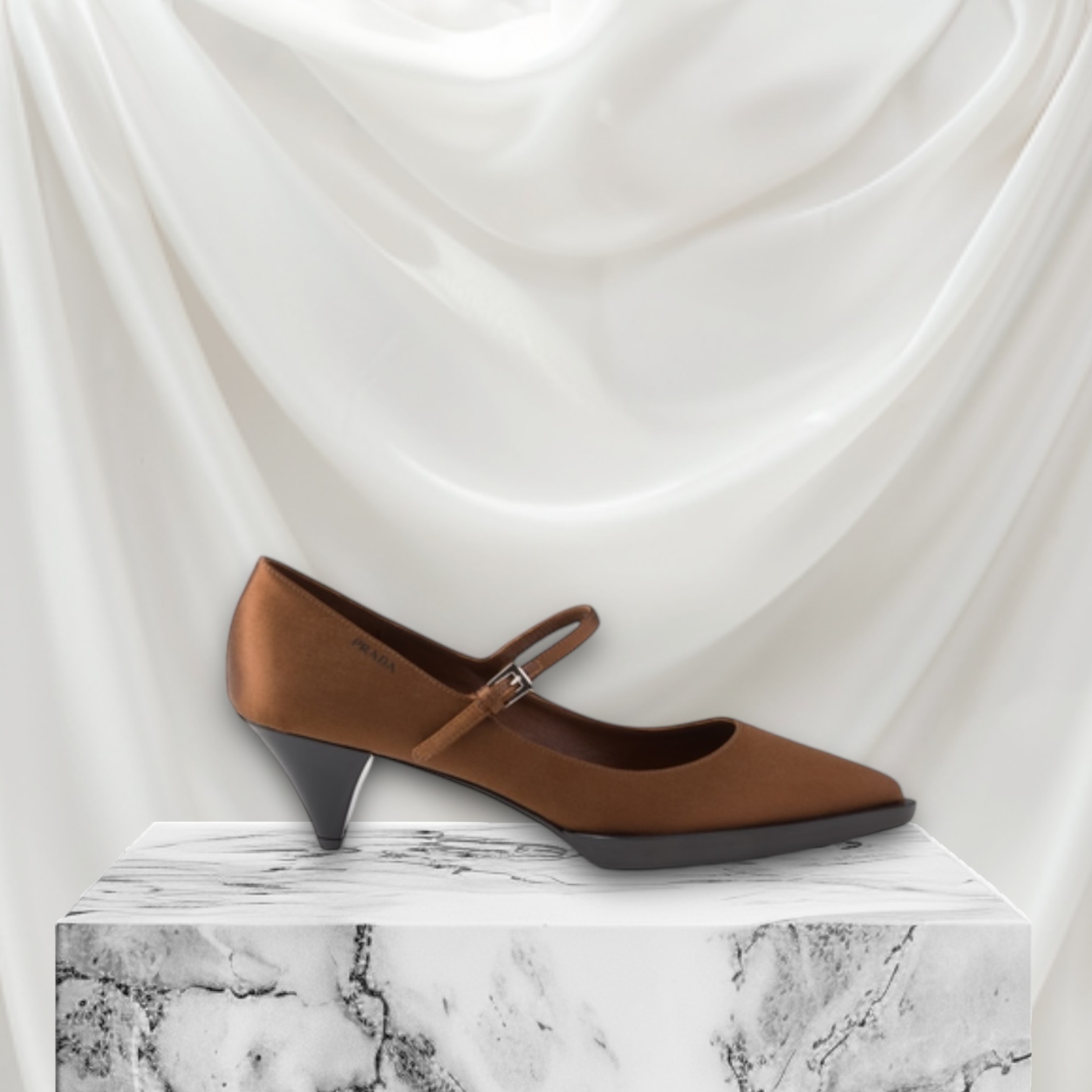 PRADA＊Satin pumps サテンパンプス 5.5cm＊送料込