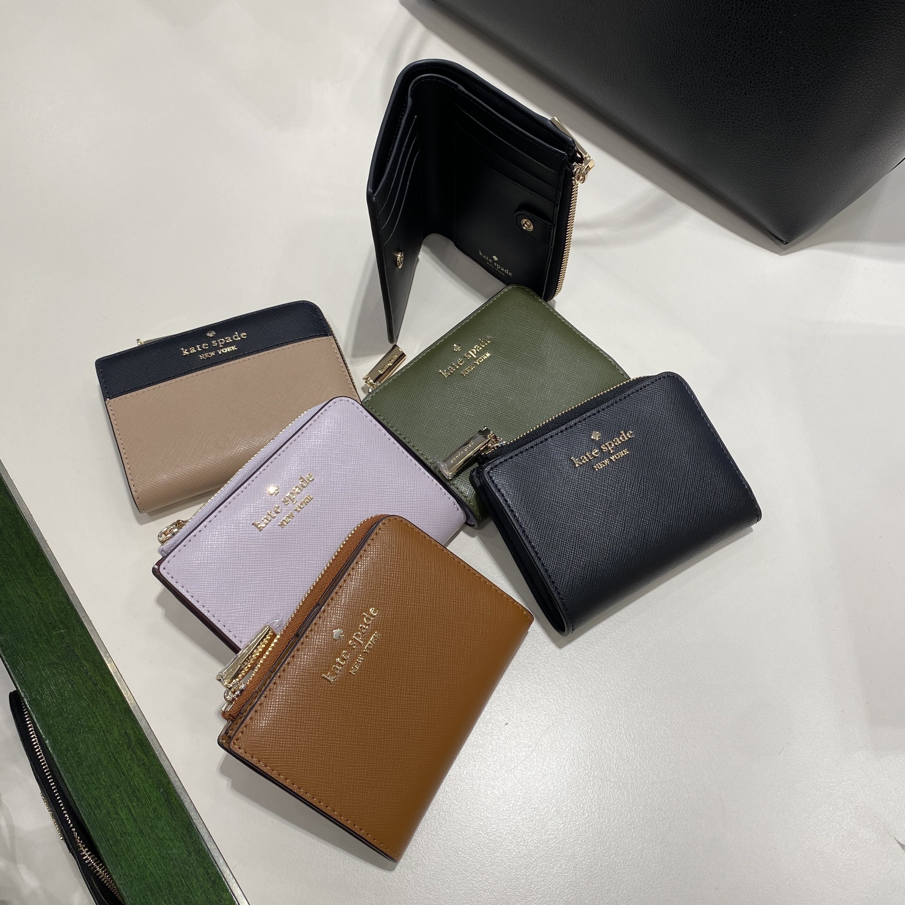 Kate Spade Madison Small L Zip Wallet L-ジップ ウォレット