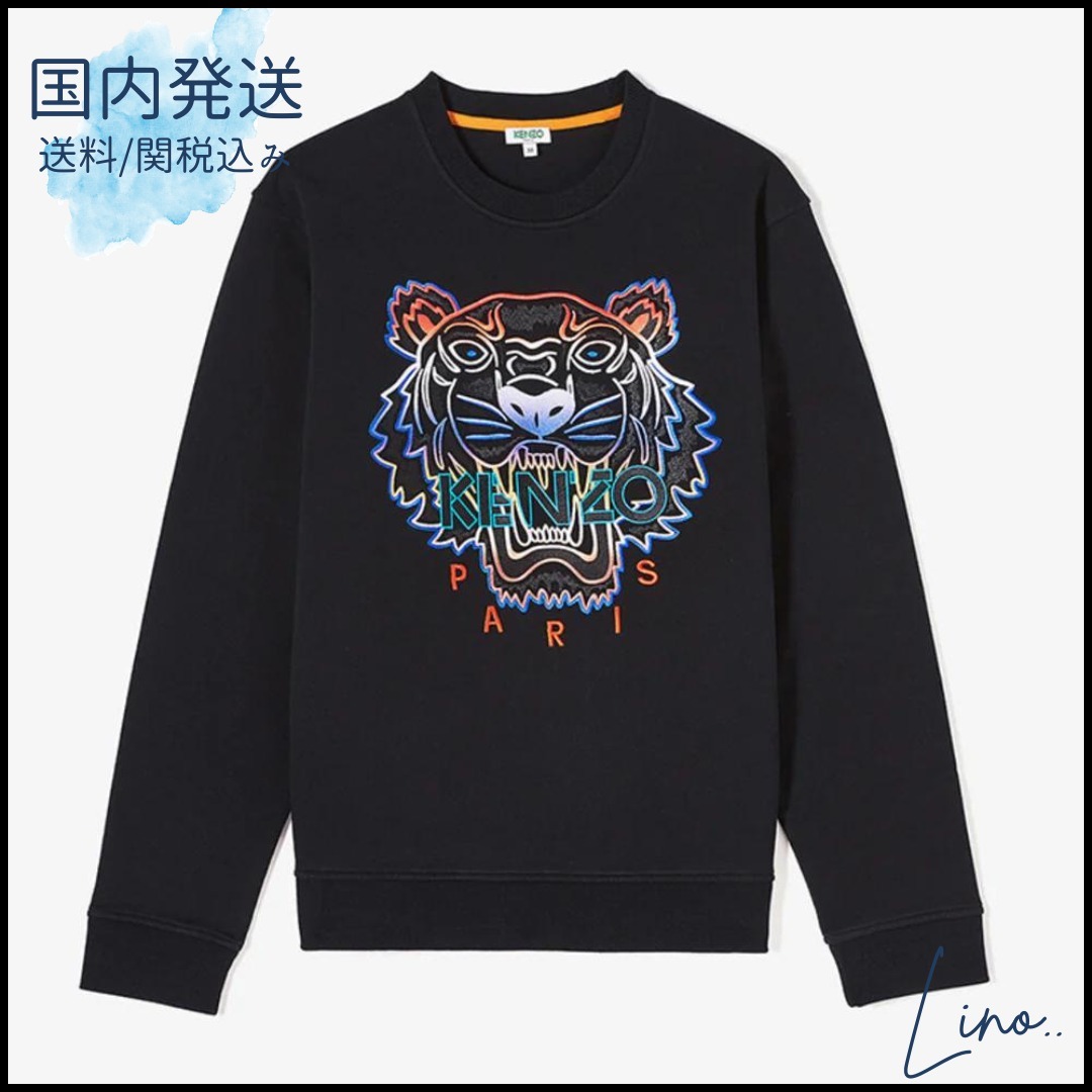 【KENZO】関税/送料込 グラデーションタイガースウェットシャツ