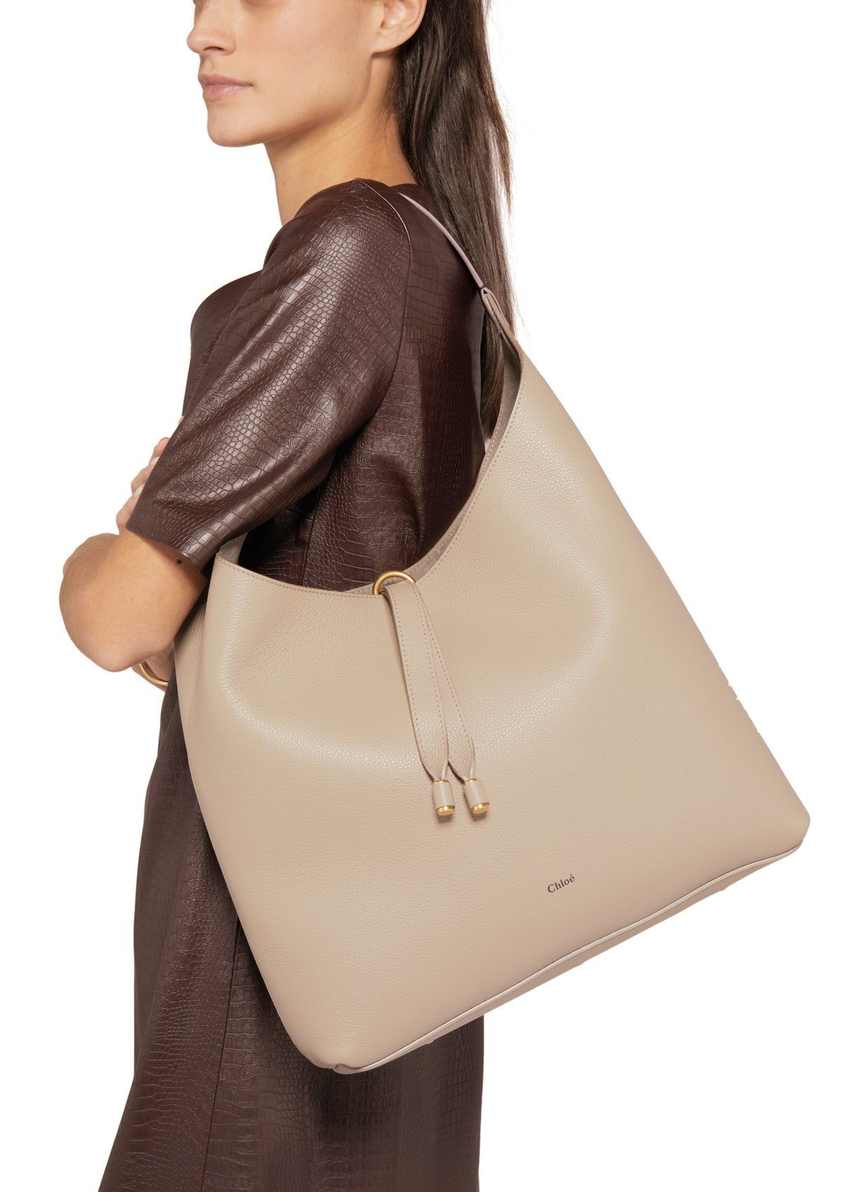 ショルダーバッグ・ポシェット CHLOE Marcie hobo shoulder bag