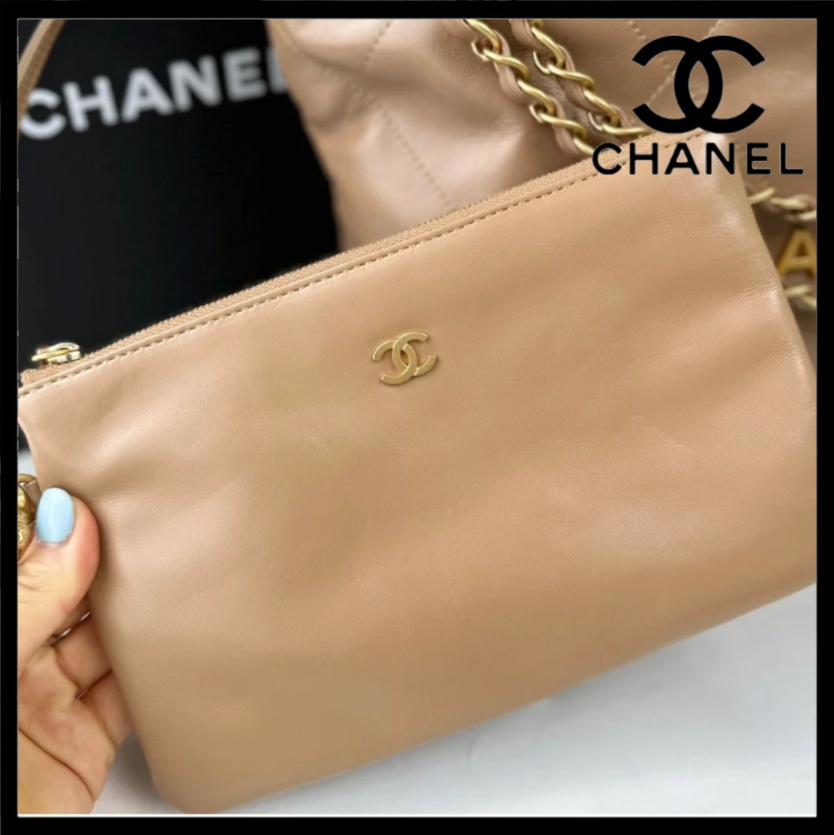 ◆光沢が美しく素材感が楽しめる☆◆【CHANEL】２４K