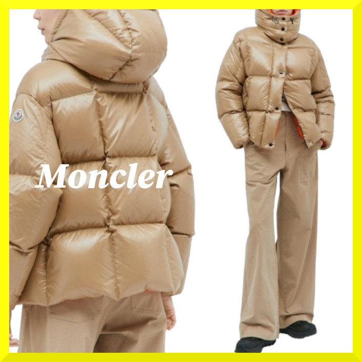 MONCLER☆関税込☆Parana ベージュ ショートダウンジャケット