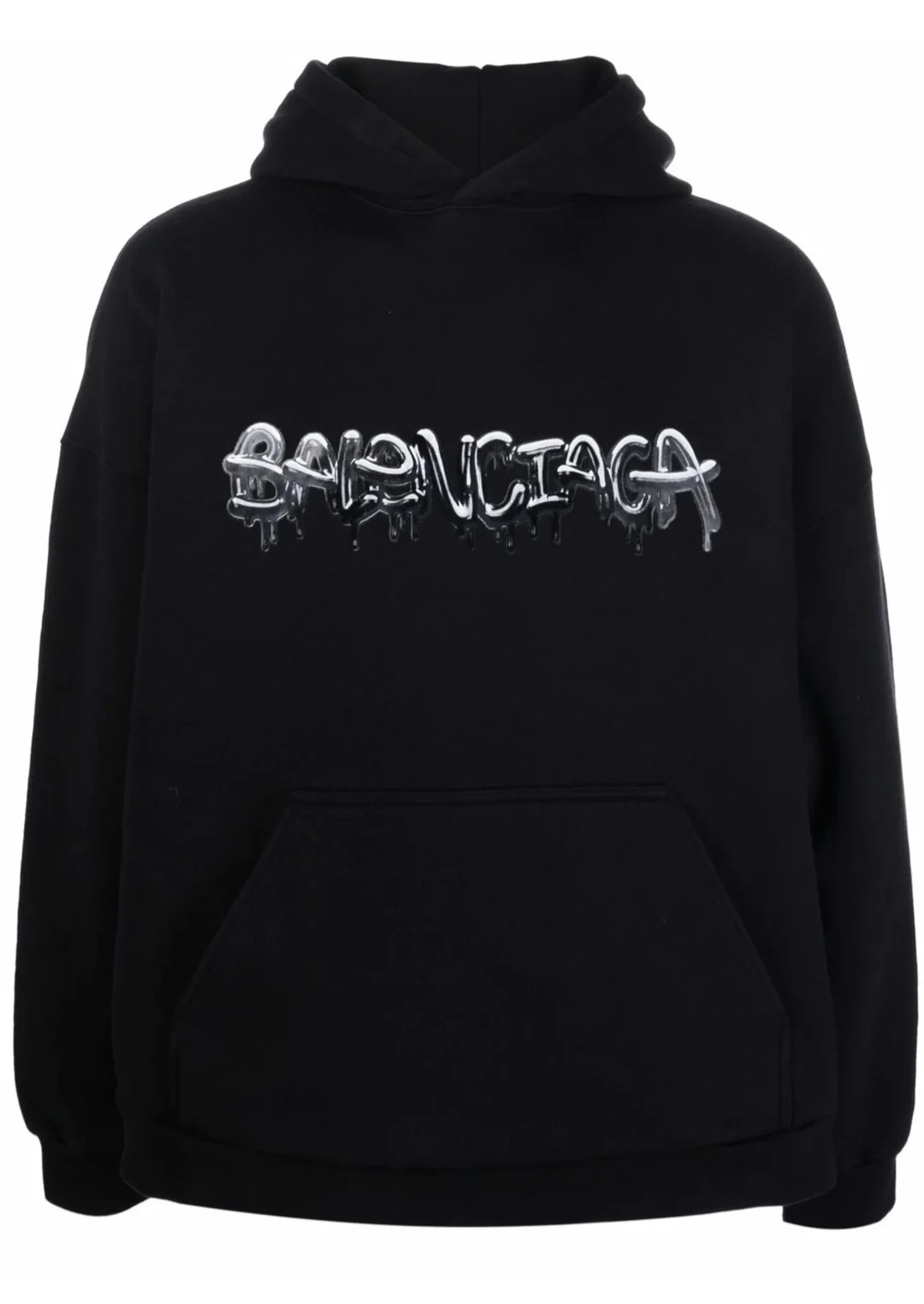 VIP価格【関税・送料込】BALENCIAGA 24AW コットン パーカー 24AW BALENCIAGA INCOGNITO BOXY ロゴ コットン フーディ ジップ