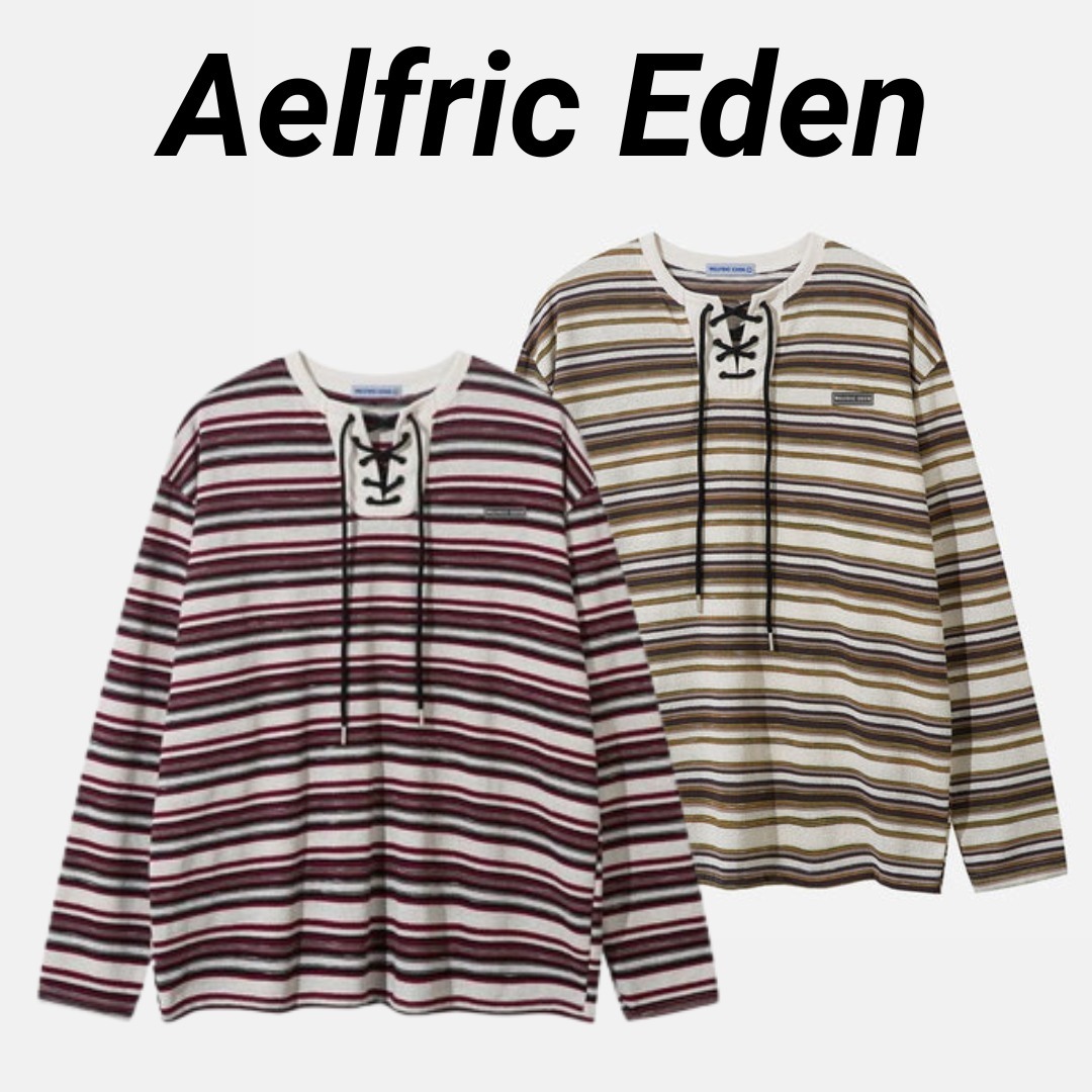 ◆Aelfric Eden◆Tied Neckline ロングスリーブ シャツ 送料込