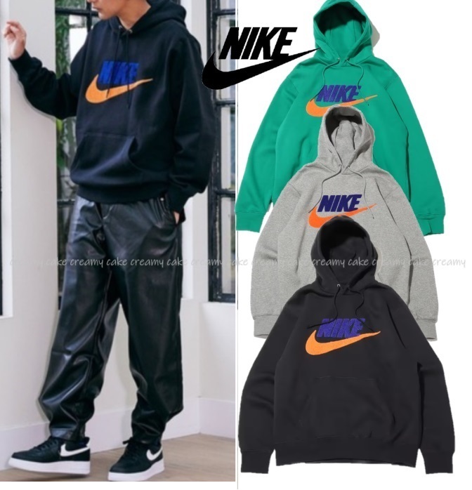 国内配送【NIKE】ロゴ スウェットプルオーバー