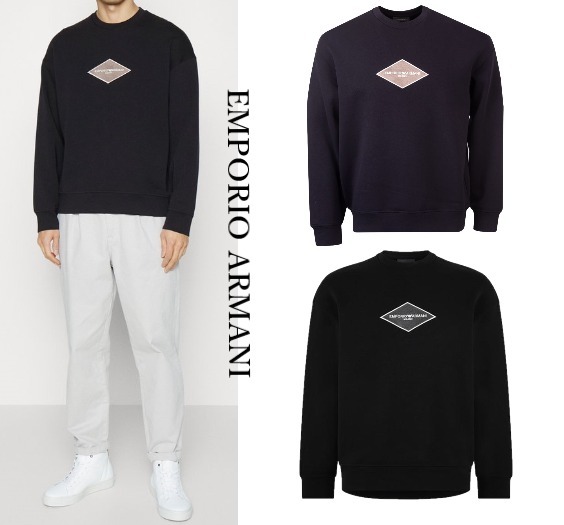 関税込◆EMPORIO ARMANI クルーネック スウェットシャツ