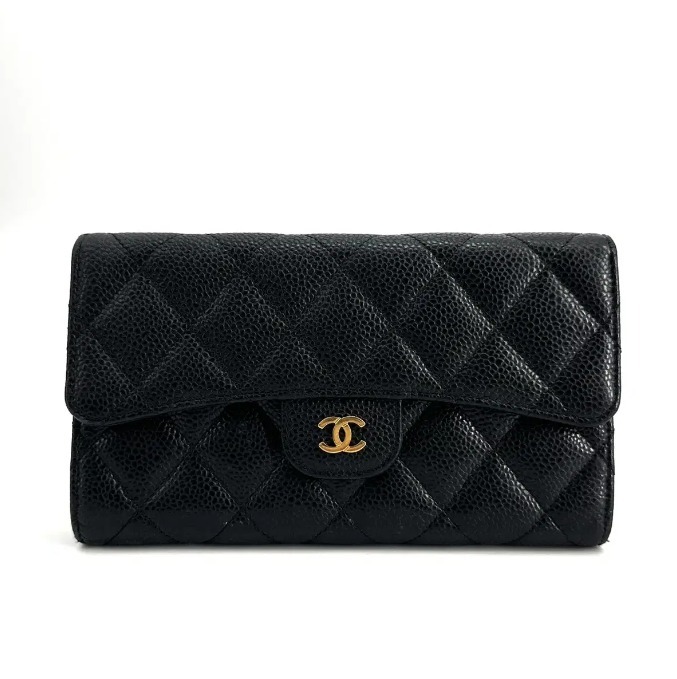 ヴィンテージシャネル★フラップ長財布
