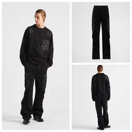 ブラック（黒）系 PRADA(プラダ) パンツ・ボトムスその他(メンズ