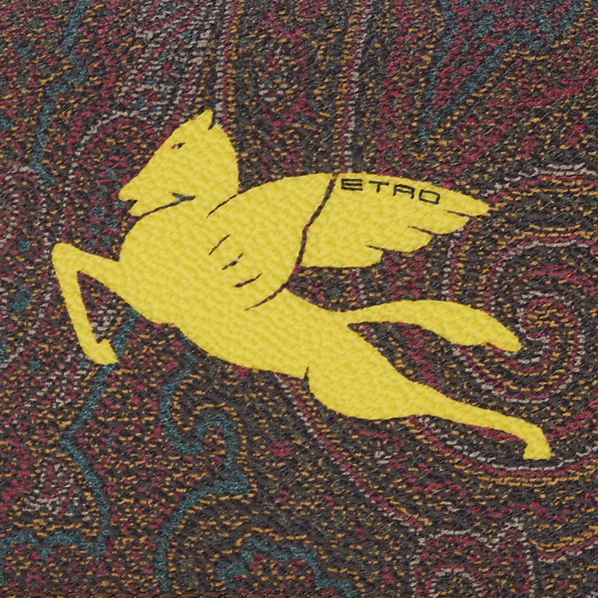 ETRO★ペイズリー ペガサス 二つ折り財布 1I003 2846 700 ETRO☆ペイズリー ペガサス 二つ折り財布 1I003 2846 700 (ETRO