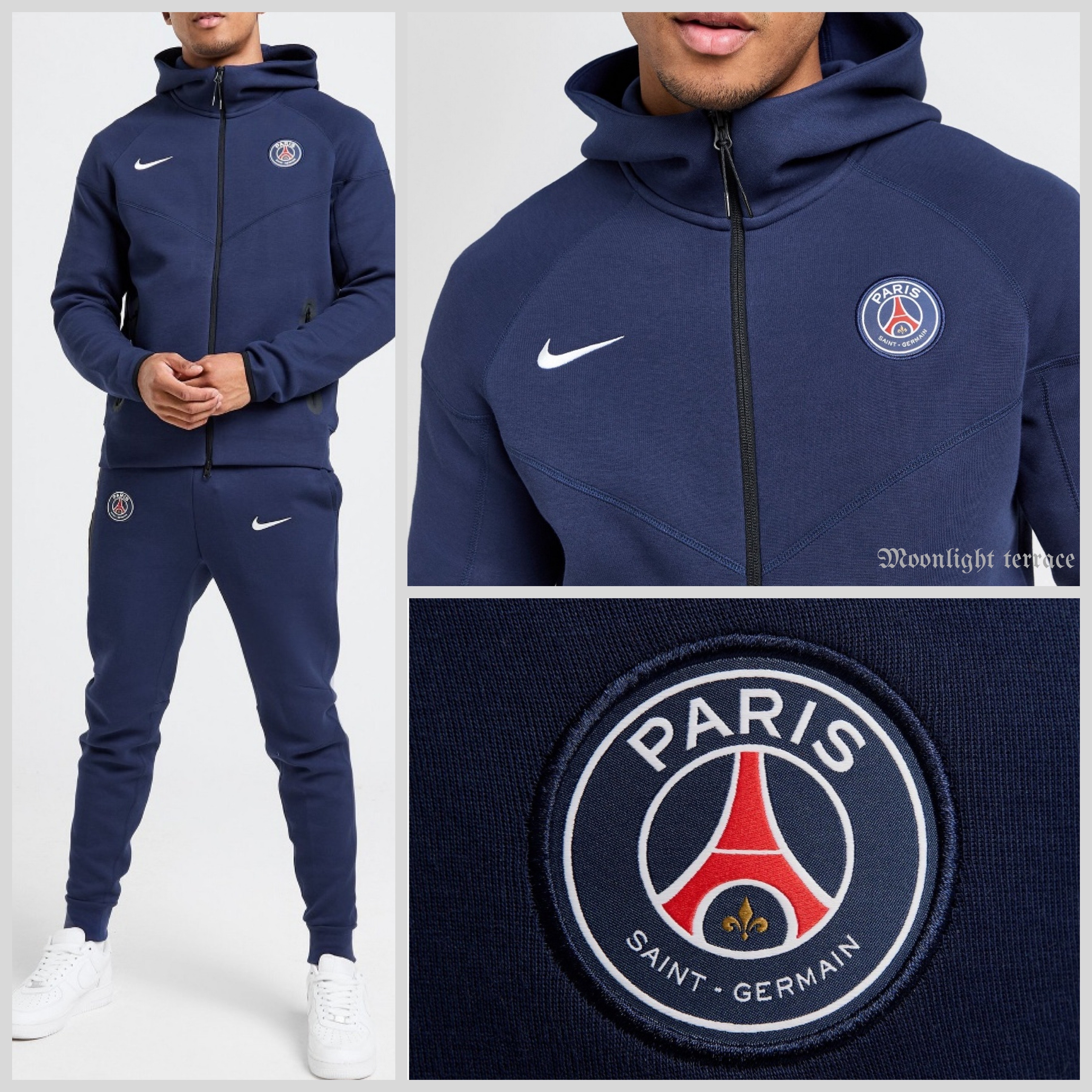 【NIKE】PSG Tech Fleece パリサンジェルマン上下テックフリース